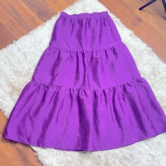 Zara tiered maxi skirt - Picture 7 of 11